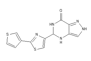 5-[2-(3-thienyl)thiazol-4-yl]-2,4,5,6-tetrahydropyrazolo[4,3-d]pyrimidin-7-one