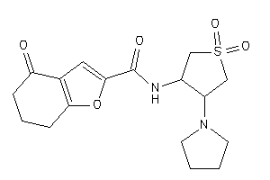 N-(1,1-diketo-4-pyrrolidino-thiolan-3-yl)-4-keto-6,7-dihydro-5H-benzofuran-2-carboxamide