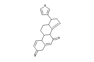 17-(3-furyl)-8,9,10,11,12,13,16,17-octahydro-4H-cyclopenta[a]phenanthrene-3,7-quinone