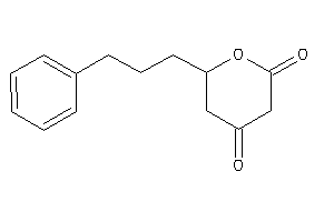 6-(3-phenylpropyl)tetrahydropyran-2,4-quinone