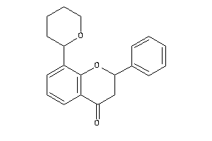 2-phenyl-8-tetrahydropyran-2-yl-chroman-4-one