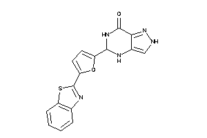 Image of 5-[5-(1,3-benzothiazol-2-yl)-2-furyl]-2,4,5,6-tetrahydropyrazolo[4,3-d]pyrimidin-7-one
