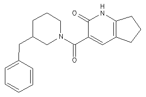 Image of 3-(3-benzylpiperidine-1-carbonyl)-1,5,6,7-tetrahydro-1-pyrindin-2-one