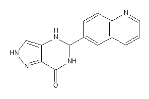 5-(6-quinolyl)-2,4,5,6-tetrahydropyrazolo[4,3-d]pyrimidin-7-one