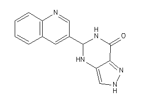 5-(3-quinolyl)-2,4,5,6-tetrahydropyrazolo[4,3-d]pyrimidin-7-one