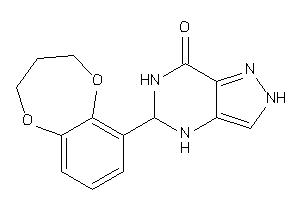 5-(3,4-dihydro-2H-1,5-benzodioxepin-6-yl)-2,4,5,6-tetrahydropyrazolo[4,3-d]pyrimidin-7-one