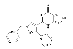 5-(1-benzyl-3-phenyl-pyrazol-4-yl)-2,4,5,6-tetrahydropyrazolo[4,3-d]pyrimidin-7-one