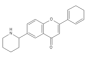 2-cyclohexa-1,5-dien-1-yl-6-(2-piperidyl)chromone