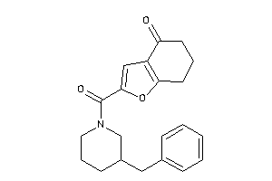 2-(3-benzylpiperidine-1-carbonyl)-6,7-dihydro-5H-benzofuran-4-one