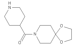 1,4-dioxa-8-azaspiro[4.5]decan-8-yl(4-piperidyl)methanone
