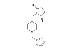 3-[[4-(2-thenyl)piperazino]methyl]thiazolidine-2,4-quinone