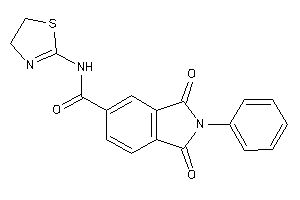 1,3-diketo-2-phenyl-N-(2-thiazolin-2-yl)isoindoline-5-carboxamide