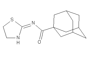 N-thiazolidin-2-ylideneadamantane-1-carboxamide