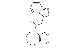 1-(3,4-dihydro-2H-1,5-benzothiazepin-5-yl)-2-(2H-indol-3-yl)ethanone