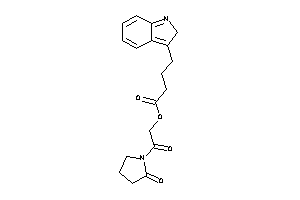 4-(2H-indol-3-yl)butyric Acid [2-keto-2-(2-ketopyrrolidino)ethyl] Ester