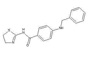 4-(benzylamino)-N-(2-thiazolin-2-yl)benzamide