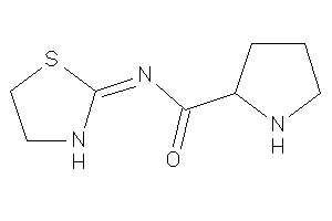 N-thiazolidin-2-ylidenepyrrolidine-2-carboxamide