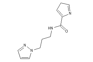 N-(3-pyrazol-1-ylpropyl)-3H-pyrrole-5-carboxamide