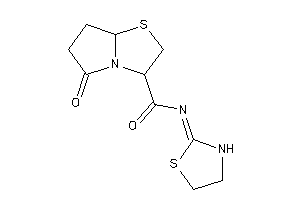5-keto-N-thiazolidin-2-ylidene-3,6,7,7a-tetrahydro-2H-pyrrolo[2,1-b]thiazole-3-carboxamide