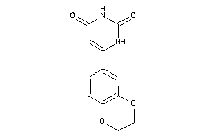 6-(2,3-dihydro-1,4-benzodioxin-6-yl)uracil