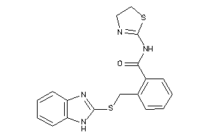 2-[(1H-benzimidazol-2-ylthio)methyl]-N-(2-thiazolin-2-yl)benzamide