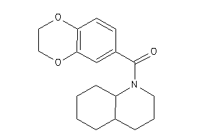 3,4,4a,5,6,7,8,8a-octahydro-2H-quinolin-1-yl(2,3-dihydro-1,4-benzodioxin-6-yl)methanone