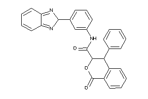 N-[3-(2H-benzimidazol-2-yl)phenyl]-1-keto-4-phenyl-isochroman-3-carboxamide