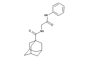 Image of N-(2-anilino-2-keto-ethyl)adamantane-1-carboxamide