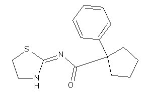 1-phenyl-N-thiazolidin-2-ylidene-cyclopentanecarboxamide