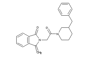 2-[2-(3-benzylpiperidino)-2-keto-ethyl]-3-methylene-isoindolin-1-one