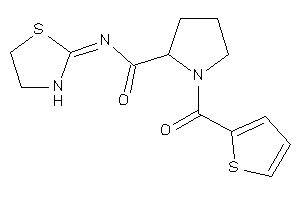 1-(2-thenoyl)-N-thiazolidin-2-ylidene-pyrrolidine-2-carboxamide