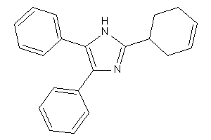2-cyclohex-3-en-1-yl-4,5-diphenyl-1H-imidazole