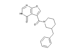 5-(3-benzylpiperidine-1-carbonyl)-3H-furo[2,3-d]pyrimidin-4-one