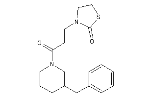 3-[3-(3-benzylpiperidino)-3-keto-propyl]thiazolidin-2-one