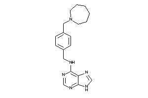 [4-(azepan-1-ylmethyl)benzyl]-(9H-purin-6-yl)amine