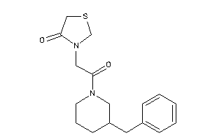 3-[2-(3-benzylpiperidino)-2-keto-ethyl]thiazolidin-4-one