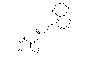 N-(2,3-dihydro-1,4-benzodioxin-5-ylmethyl)pyrazolo[1,5-a]pyrimidine-3-carboxamide