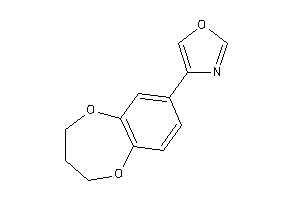 4-(3,4-dihydro-2H-1,5-benzodioxepin-7-yl)oxazole
