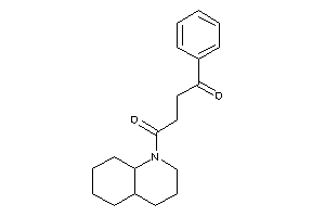 1-(3,4,4a,5,6,7,8,8a-octahydro-2H-quinolin-1-yl)-4-phenyl-butane-1,4-dione