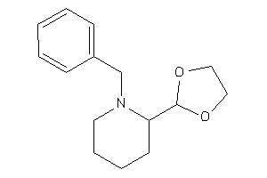 1-benzyl-2-(1,3-dioxolan-2-yl)piperidine