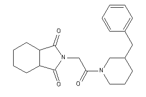 2-[2-(3-benzylpiperidino)-2-keto-ethyl]-3a,4,5,6,7,7a-hexahydroisoindole-1,3-quinone