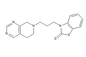 3-[3-(6,8-dihydro-5H-pyrido[3,4-d]pyrimidin-7-yl)propyl]-1,3-benzoxazol-2-one