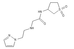 N-(1,1-diketothiolan-3-yl)-2-(2-pyrazol-1-ylethylamino)acetamide