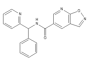 N-[phenyl(2-pyridyl)methyl]isoxazolo[5,4-b]pyridine-5-carboxamide