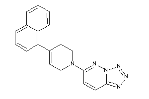 6-[4-(1-naphthyl)-3,6-dihydro-2H-pyridin-1-yl]tetrazolo[5,1-f]pyridazine