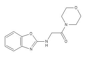 2-(1,3-benzoxazol-2-ylamino)-1-morpholino-ethanone