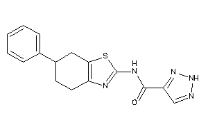 N-(6-phenyl-4,5,6,7-tetrahydro-1,3-benzothiazol-2-yl)-2H-triazole-4-carboxamide