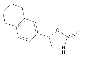 5-tetralin-6-yloxazolidin-2-one