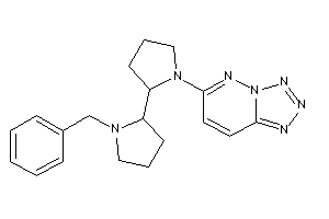 6-[2-(1-benzylpyrrolidin-2-yl)pyrrolidino]tetrazolo[5,1-f]pyridazine