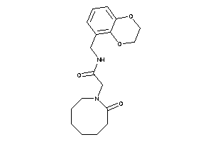 N-(2,3-dihydro-1,4-benzodioxin-5-ylmethyl)-2-(2-ketoazocan-1-yl)acetamide